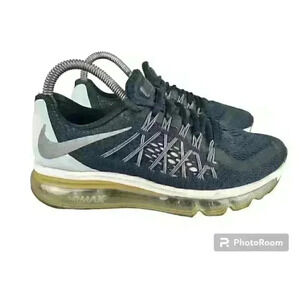 Nike Air Max Shoes 698903-001 Athletic Black Women’s Size 6.5 Fly Knit Sneakers